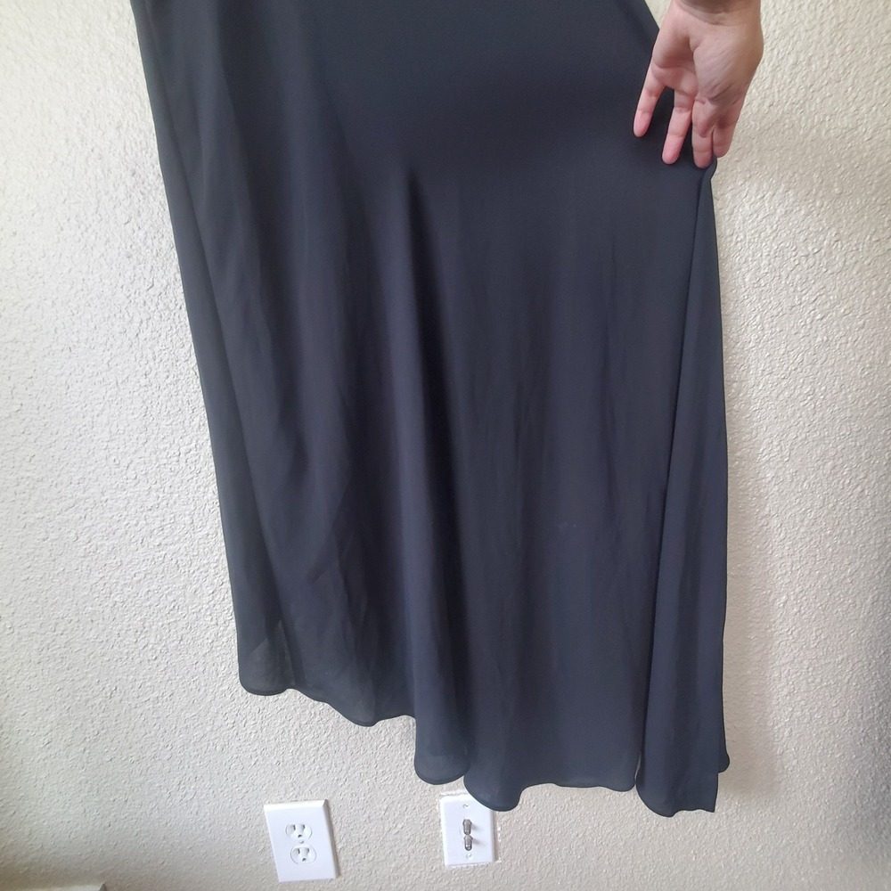 BCBG MAZAZRIA Danita dress for women size M black, lightweight with thin straps - Picture 6 of 16